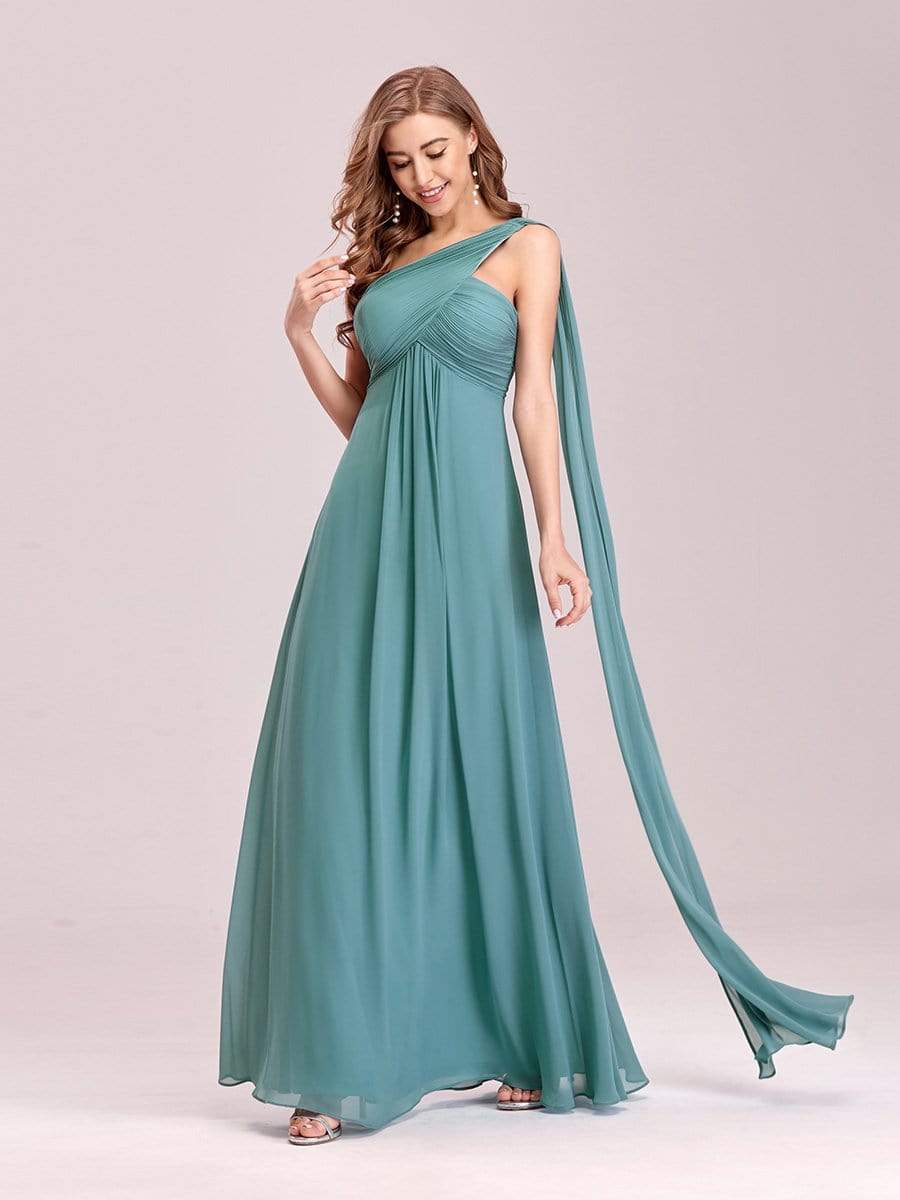 Chiffon ruffle outlet bridesmaid dresses